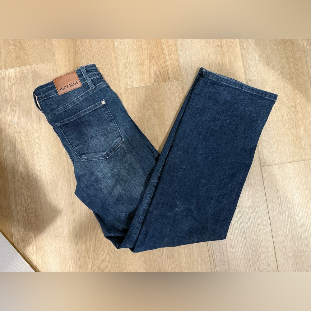 Judy Blue Mid Rise Tummy Control straight jeans size 5/27
